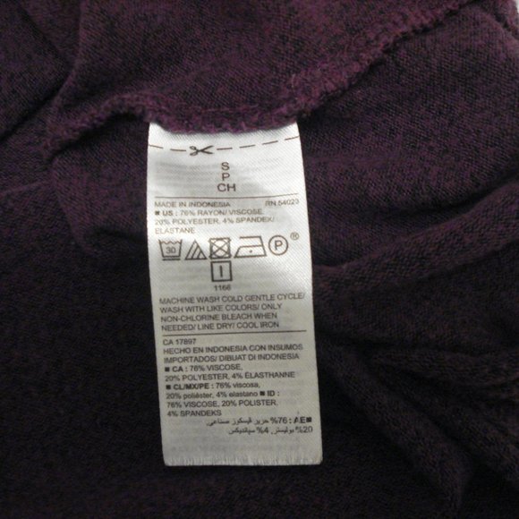 Old Navy Burgundy Tank Top Size Small - Picture 4 of 4